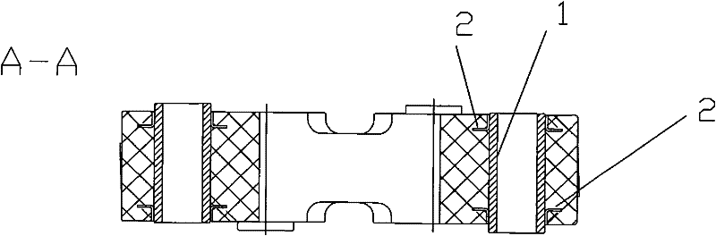 Rubber material for preparing winding couplers and forming method for winding couplers