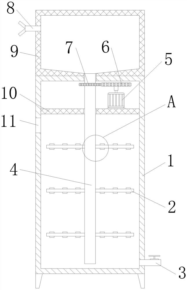 Negative ion formaldehyde-removing odor-removing aqueous solution and preparation method thereof