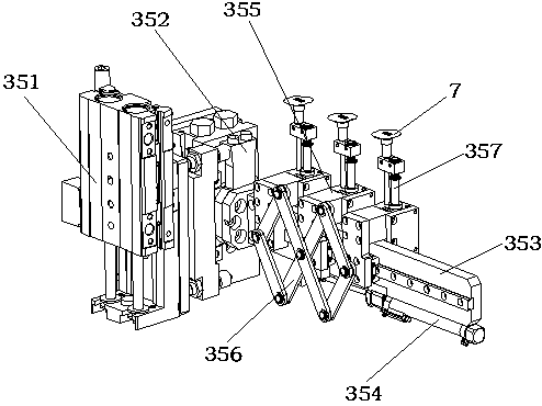 Electronic product LOGO detecting machine