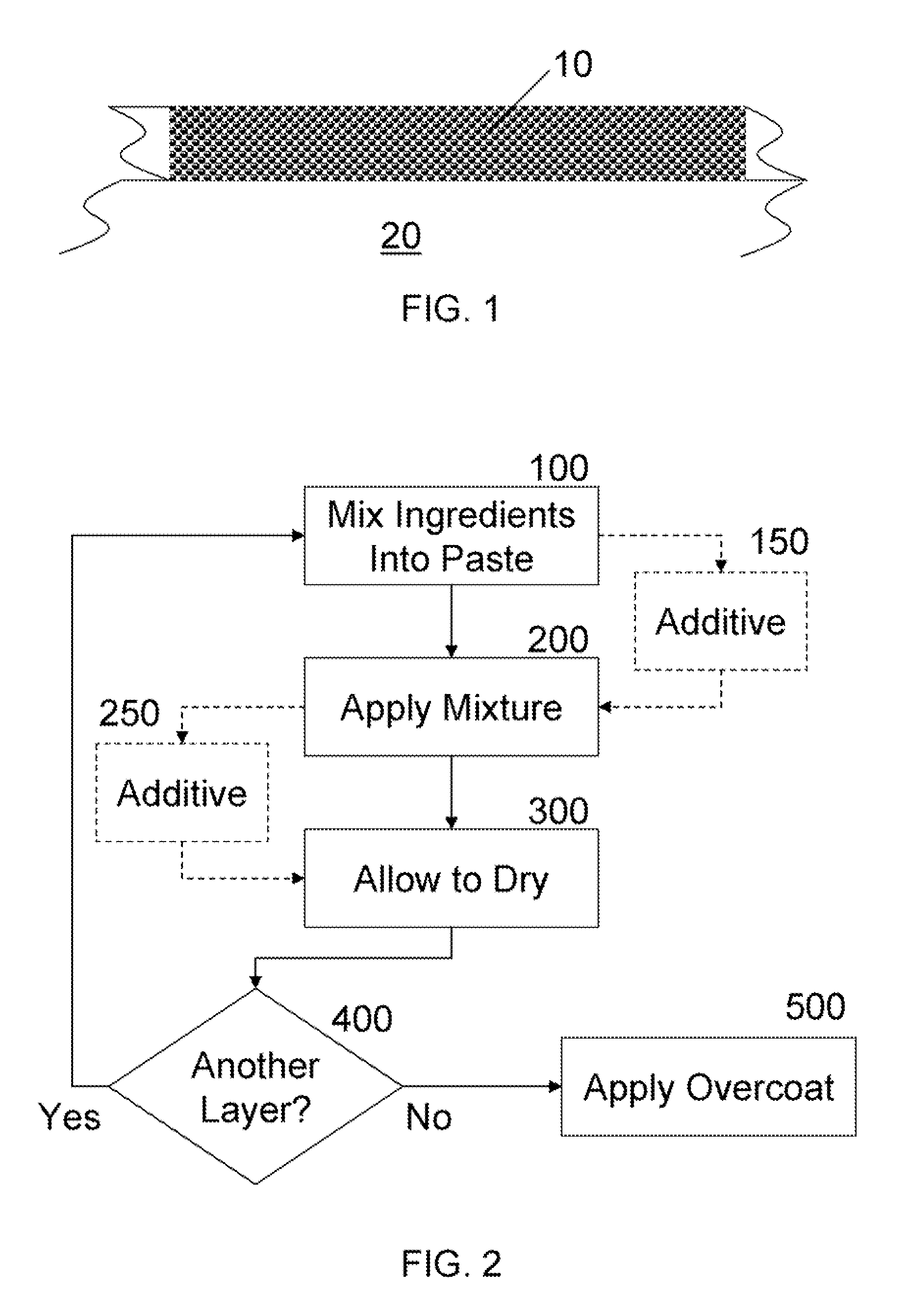 Decorative Floor and Deck Finish and Method for Creating and Applying Such a Finish