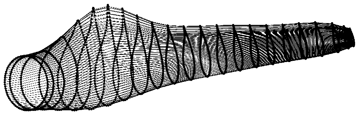 A blade high-rigidity design method based on random isogeometric analysis