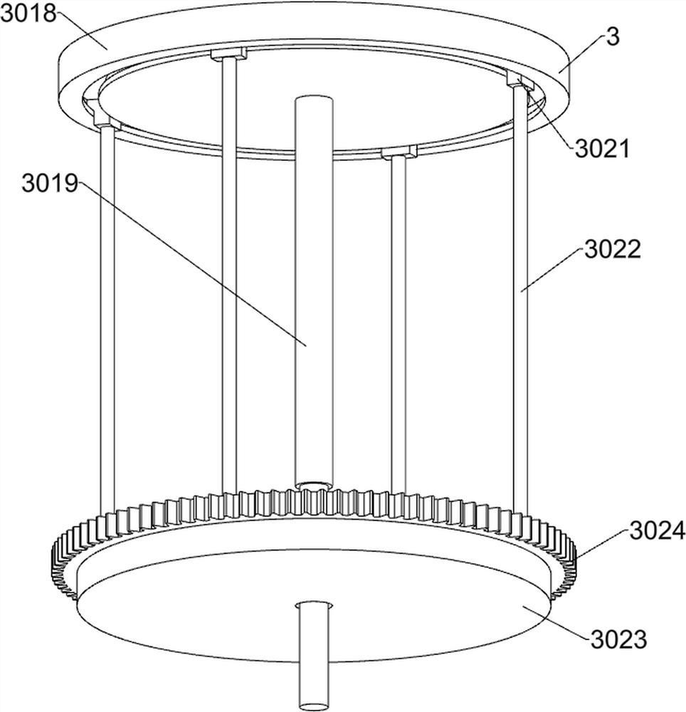 Sunken type influenza virus chick embryo allantoic fluid extraction device