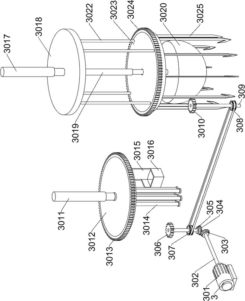 Sunken type influenza virus chick embryo allantoic fluid extraction device