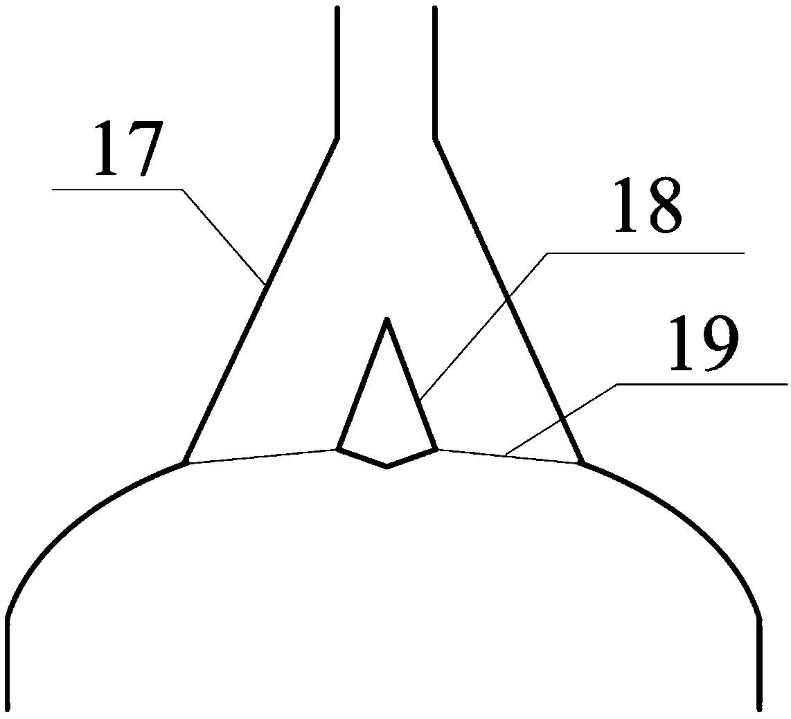 Gas impact and porous jacking plate punching coupled device