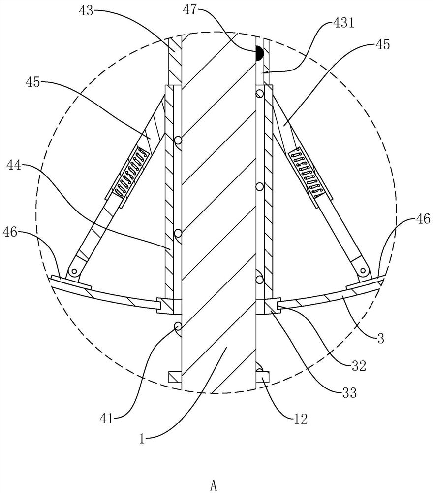 Filling device and method for ecological slope protection