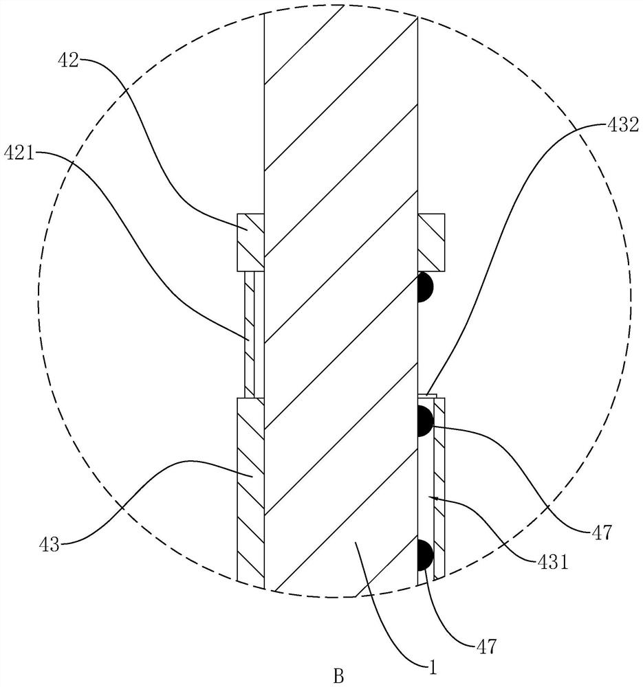 Filling device and method for ecological slope protection