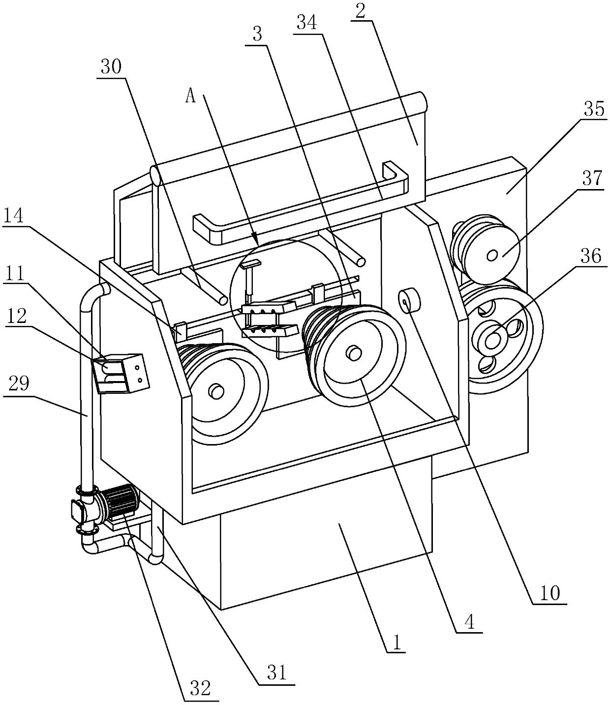 Wire drawing machine