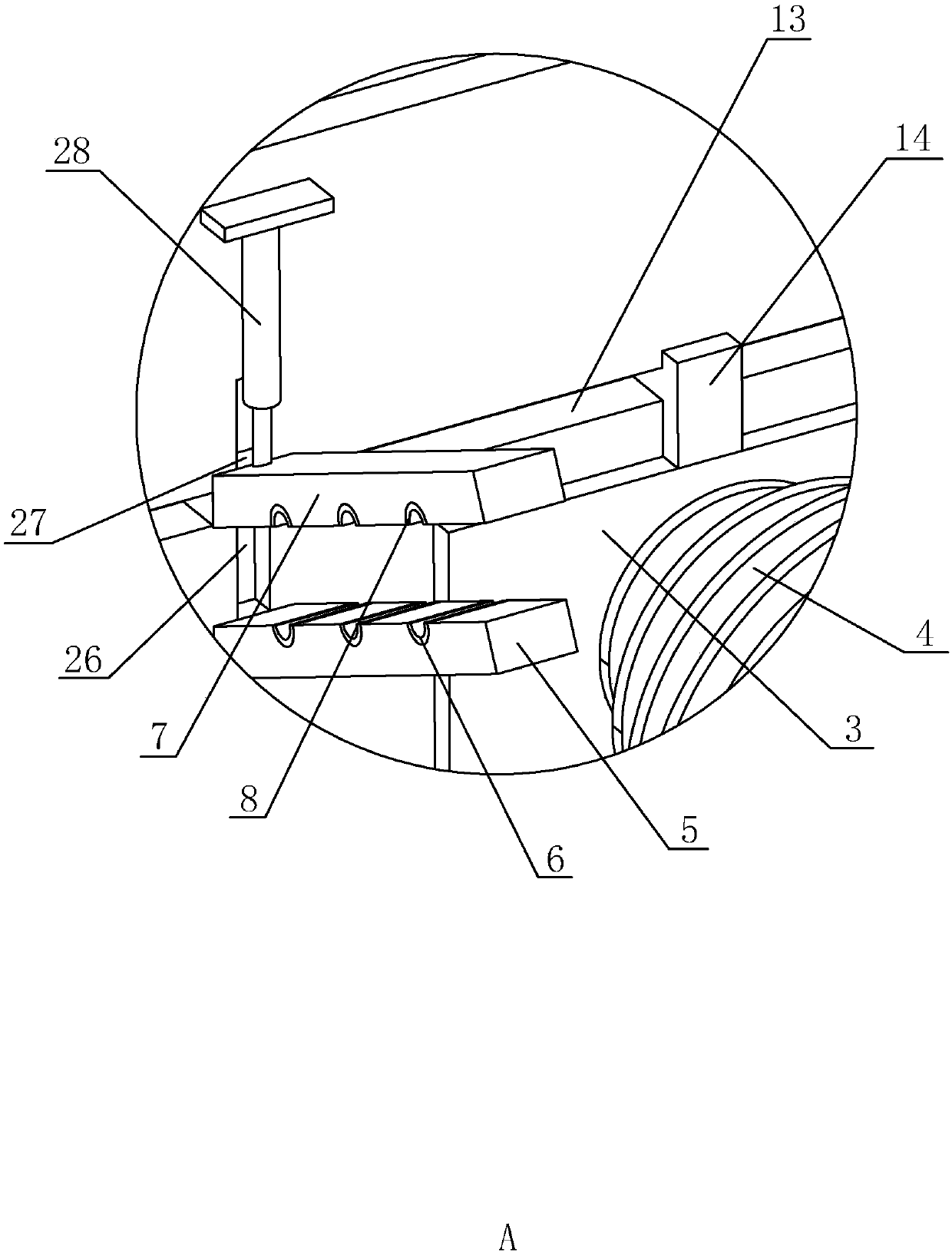 Wire drawing machine