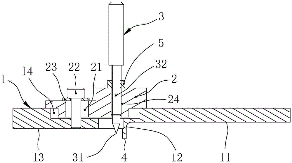 Stair surface scribing tool