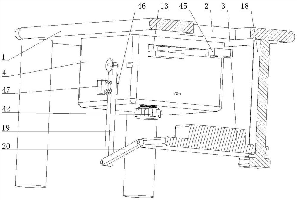 Intensive care unit (ICU) patient defecation nursing device