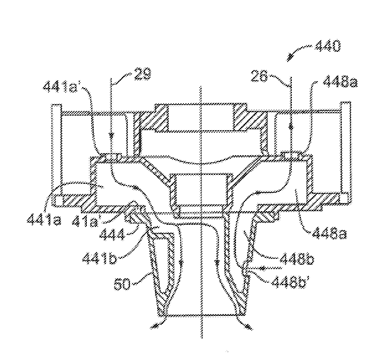 Method of converting liquid ring pumps having sealing liquid vents