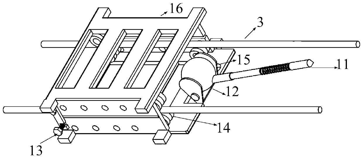 Discharging device and discharging method for submarine oil-filled cable direct-current withstand voltage test