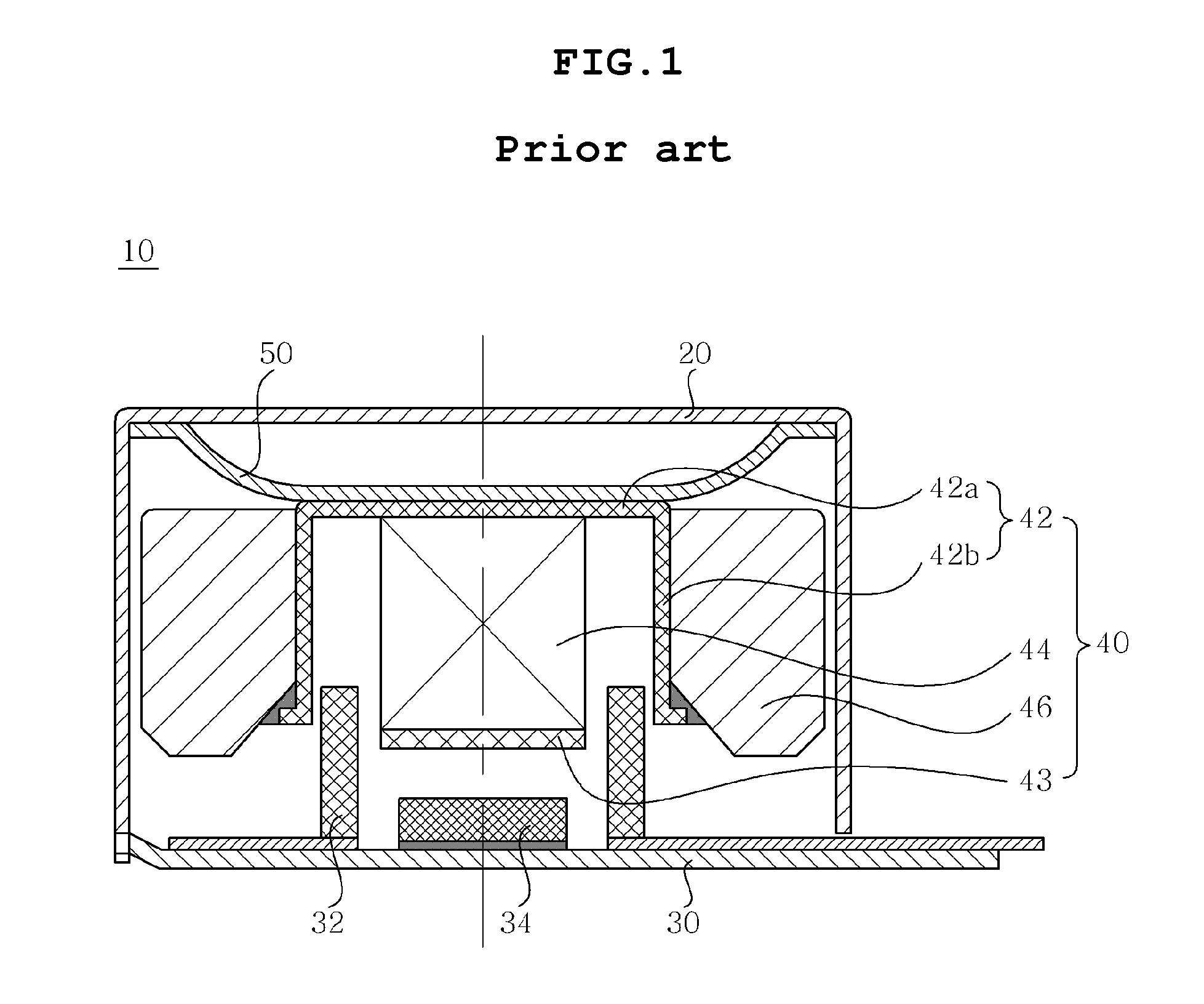 Horizontal linear vibrator