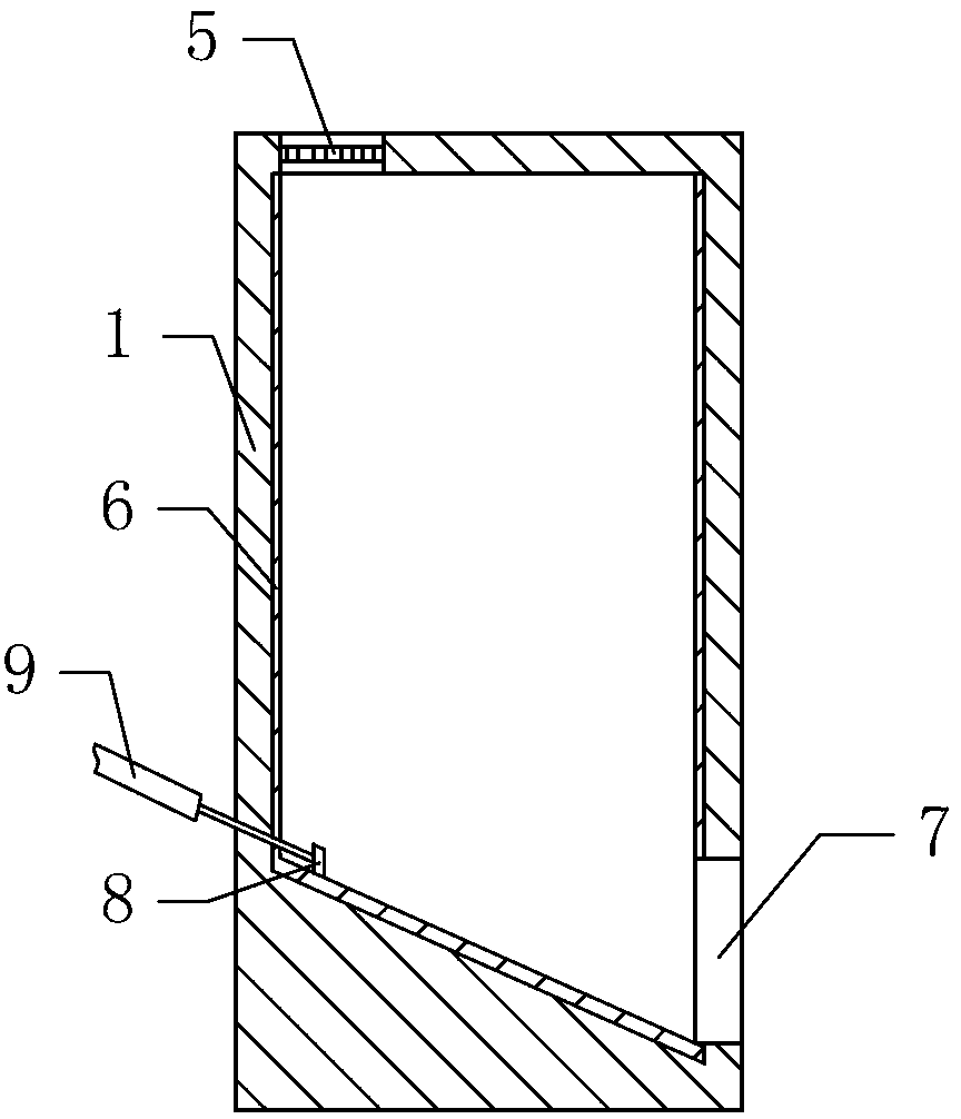 Recovery system for waste heat of printing and dyeing wastewater