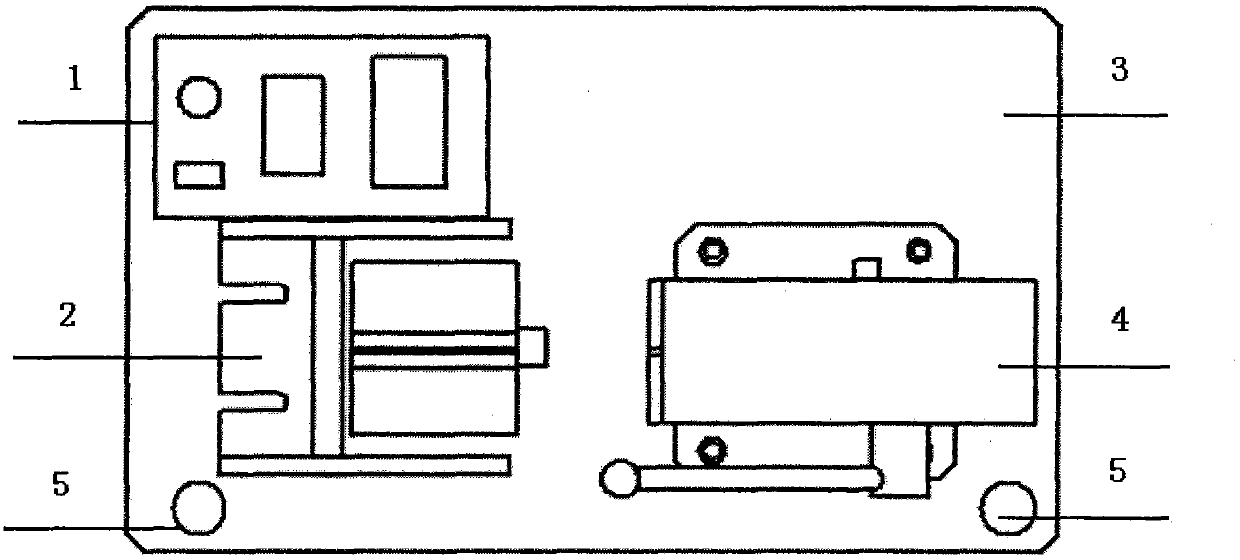 Horizontal pneumatic pressing machine and press-fit method for cable assembly