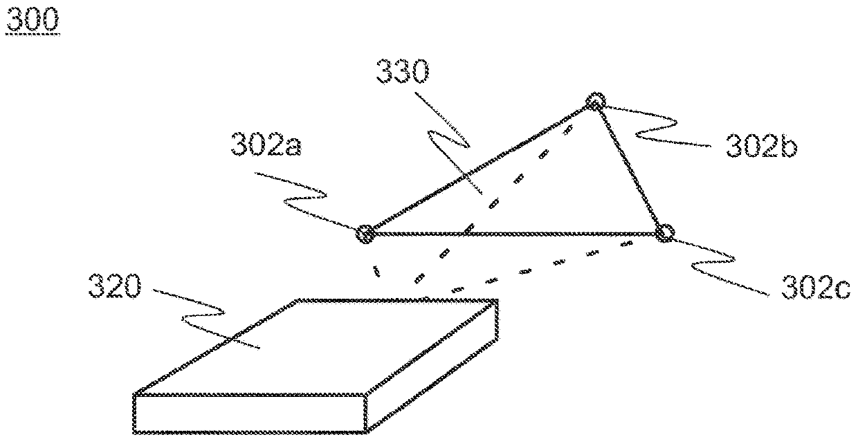 Arrangement for providing visual effects and related method