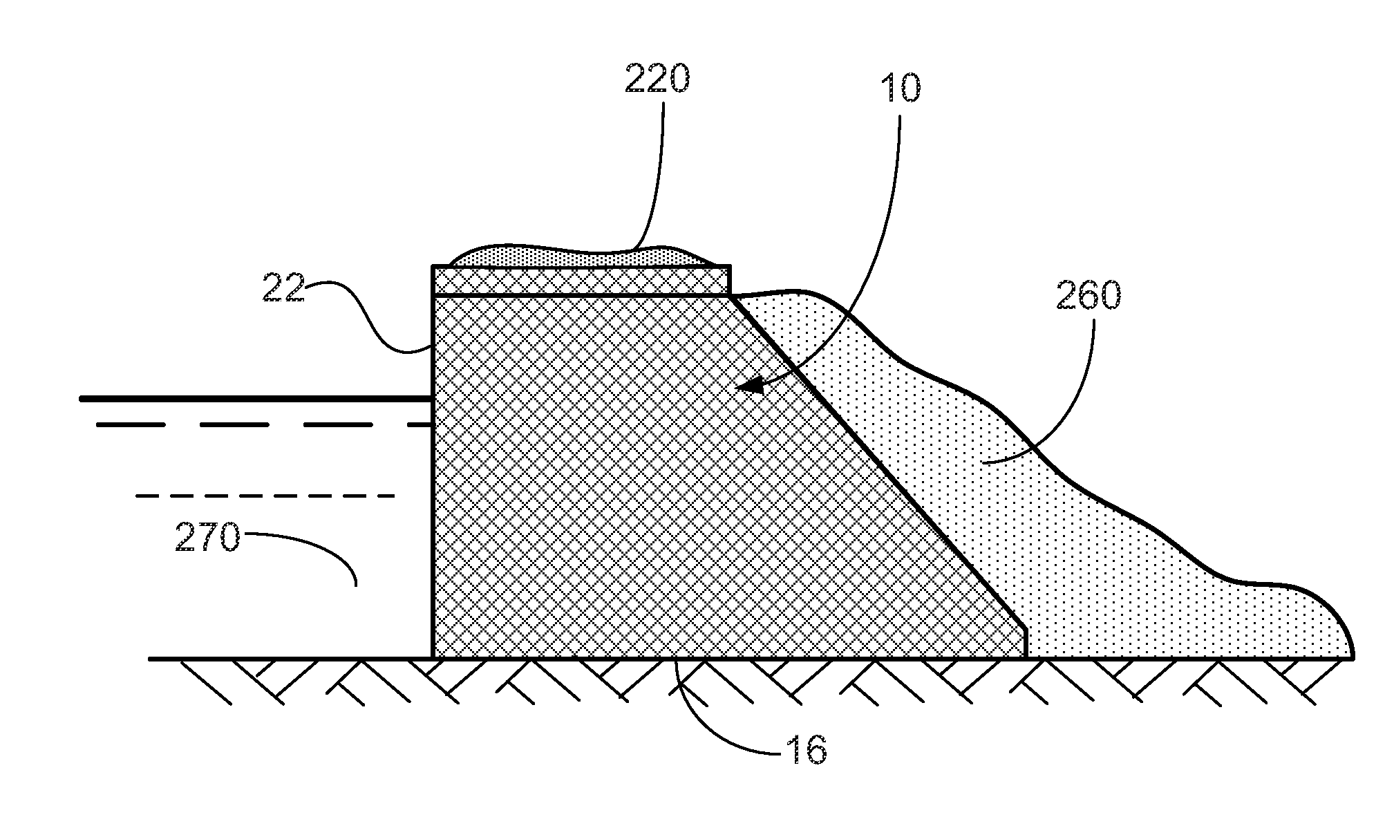 Flood wall protection system