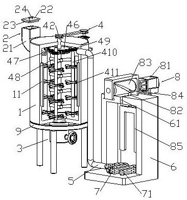 A thermal recycling equipment for environmentally friendly old asphalt