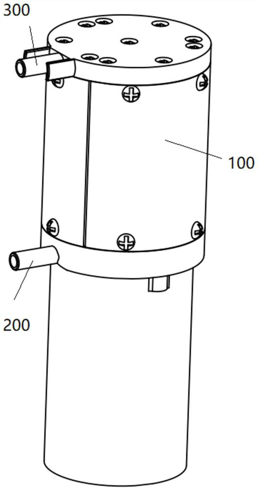 Pump head of diaphragm booster pump, diaphragm booster pump and water treatment device