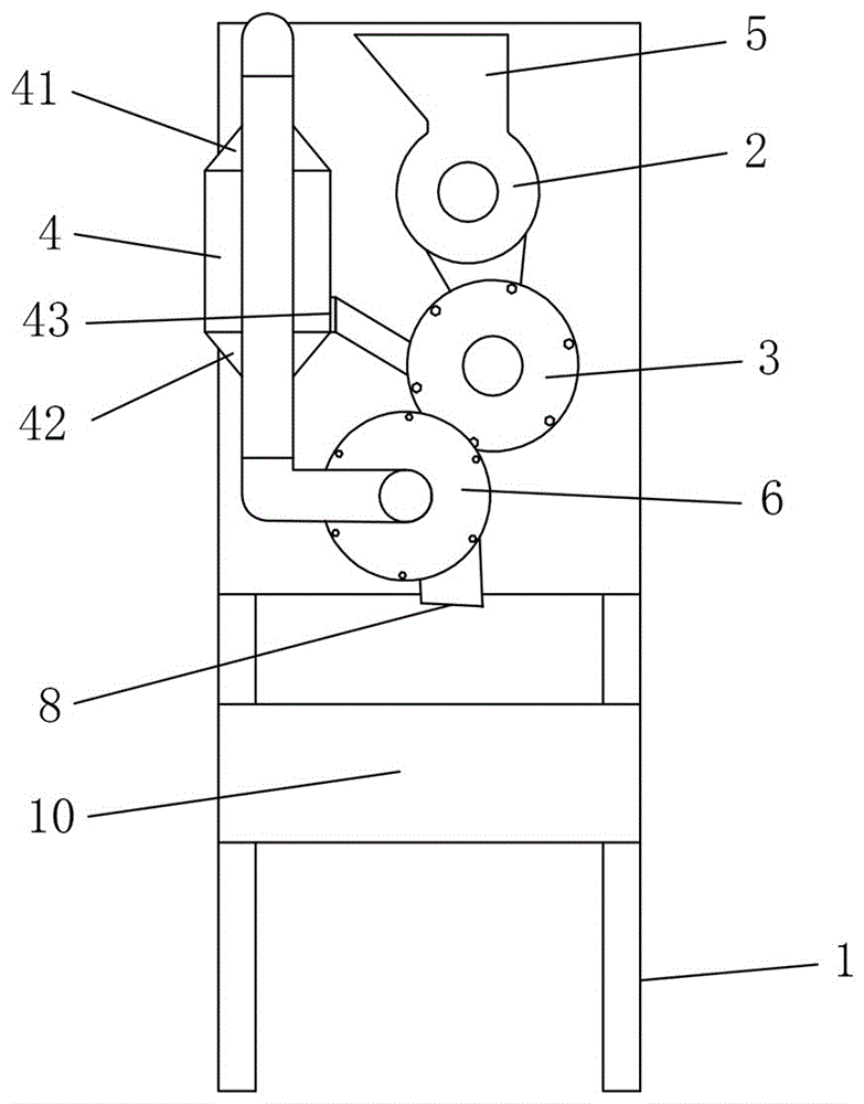 Multifunctional single-spike rice threshing machine