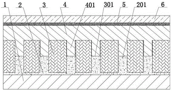 Novel granite facing thermal-insulation integrated plate and construction process thereof