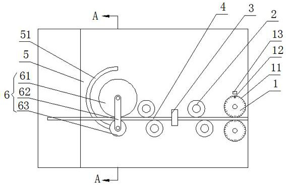 A steel bar processing device in the field of civil engineering