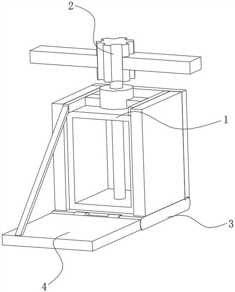 Novel cable cantilever goods shelf