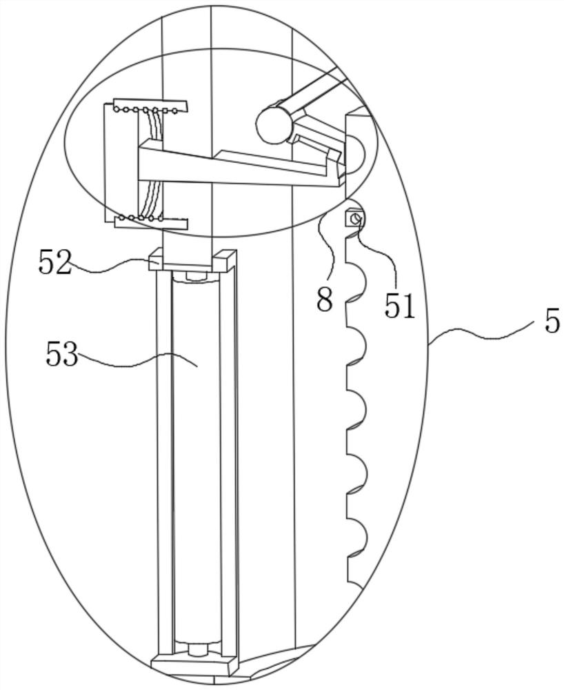 Novel cable cantilever goods shelf