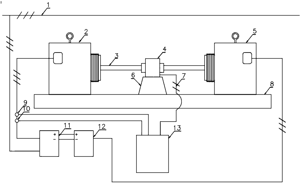 Energy-saving and efficient permanent-magnet synchronous elevator traction machine testing platform