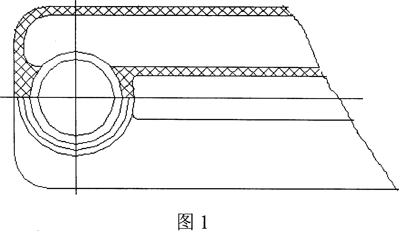 Mineral-base composite material and the heat sink therewith