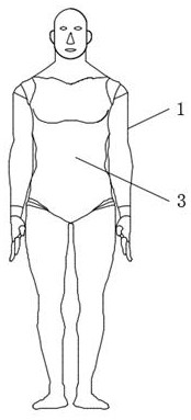 Human-shaped intelligent interactive acupoint selection positioning instrument