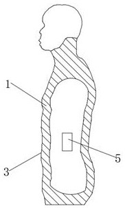 Human-shaped intelligent interactive acupoint selection positioning instrument