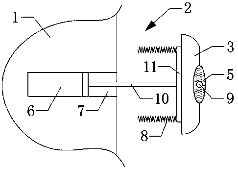 Anti-collision device for ship