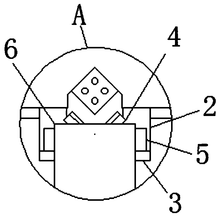 Angle steel shearing device with automatic conveying function