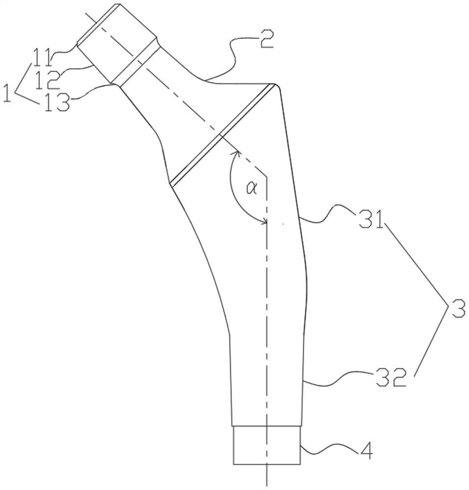 Prosthesis retaining sclerotin of greater and lesser trochanters