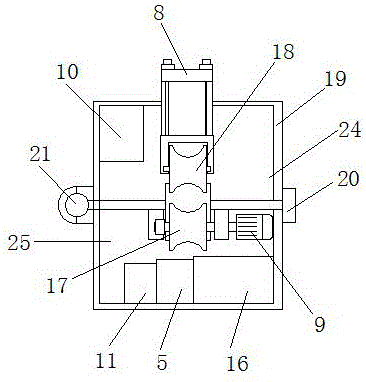 Detection robot for high-voltage cable