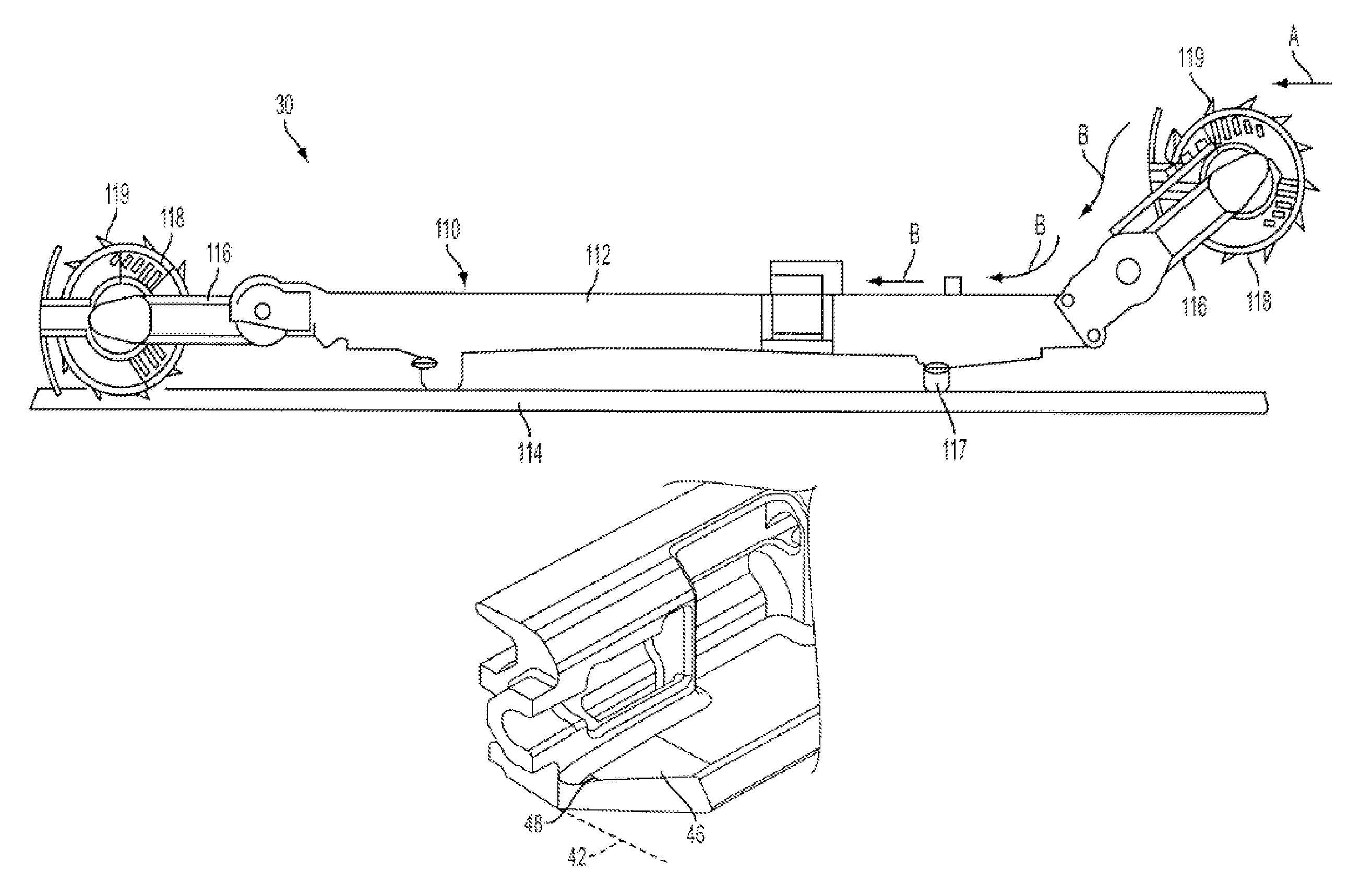 Conveyor pan with improved edge shaping