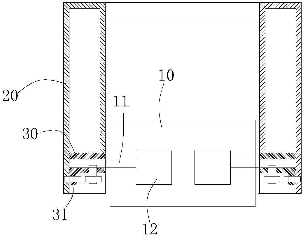 Antitheft parking slot ground lock