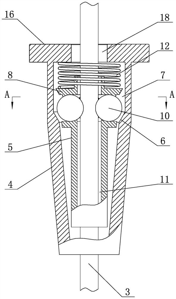 Slope geonet slope surface fixing and protecting device and construction technology