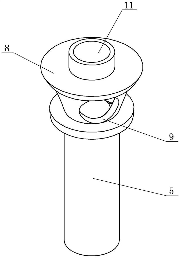 Slope geonet slope surface fixing and protecting device and construction technology