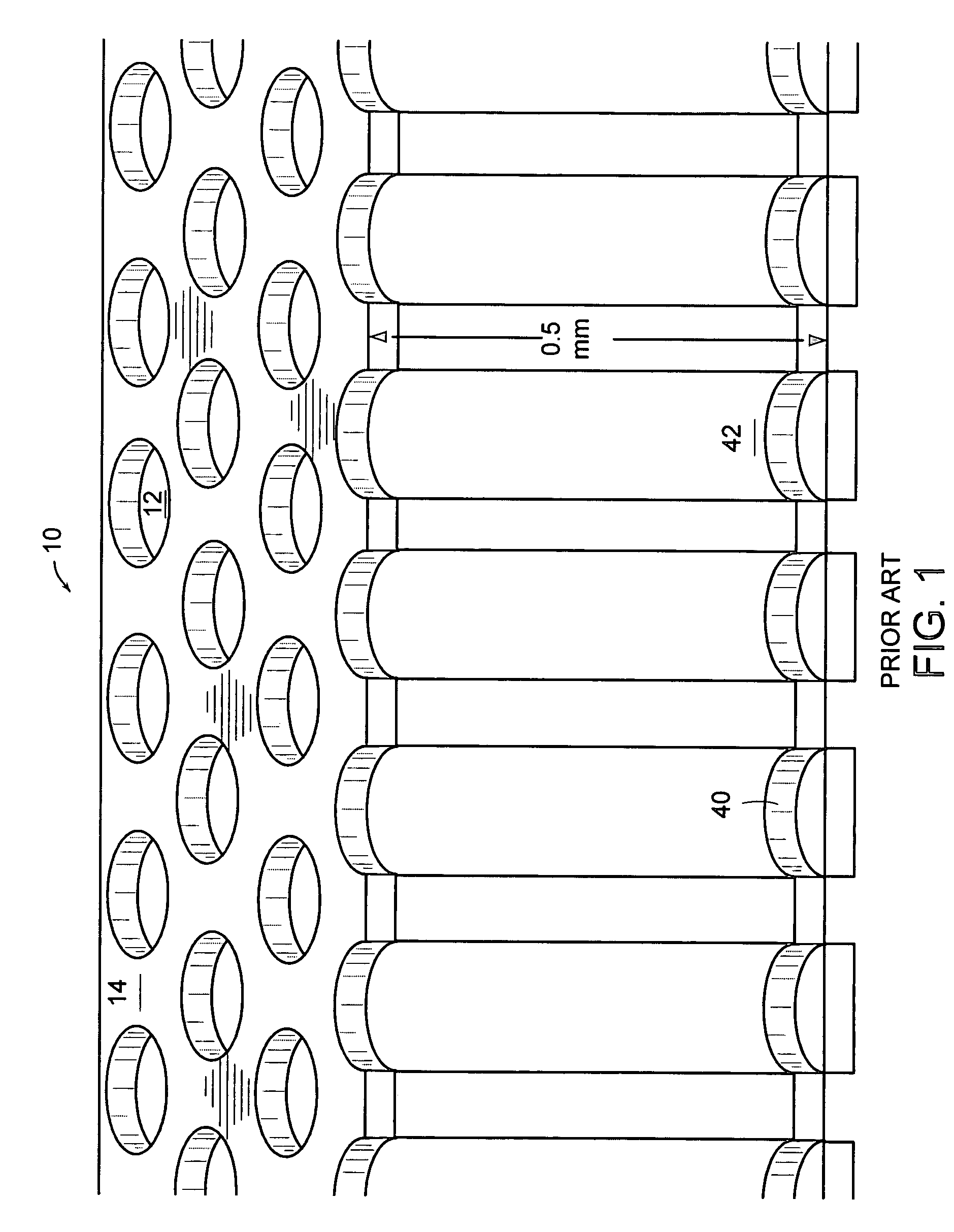 Nanoliter array loading