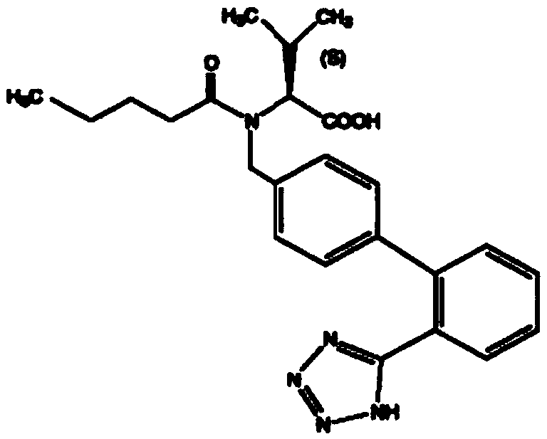 A kind of valsartan hydrochlorothiazide tablet and preparation method thereof