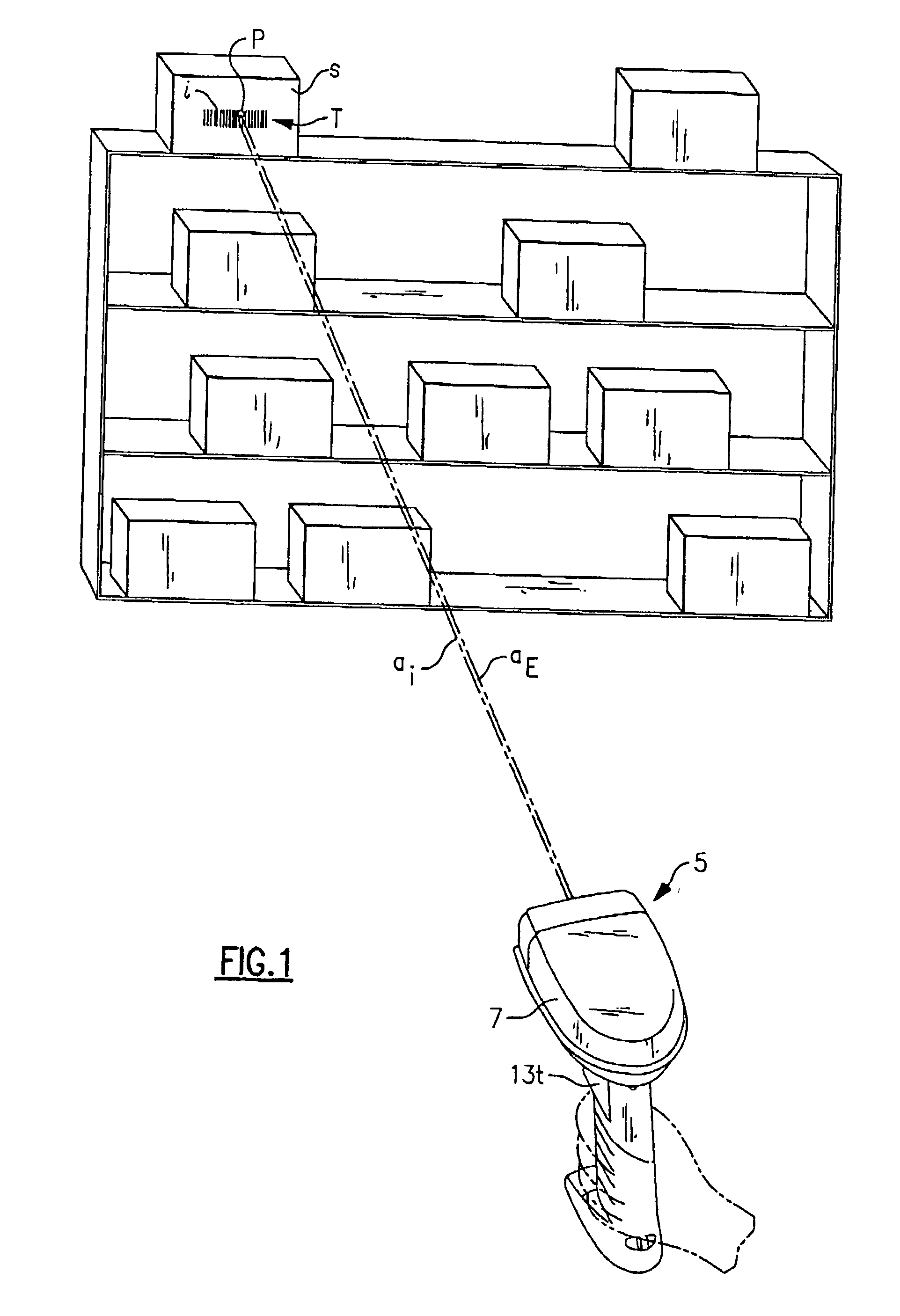 Long range optical reader