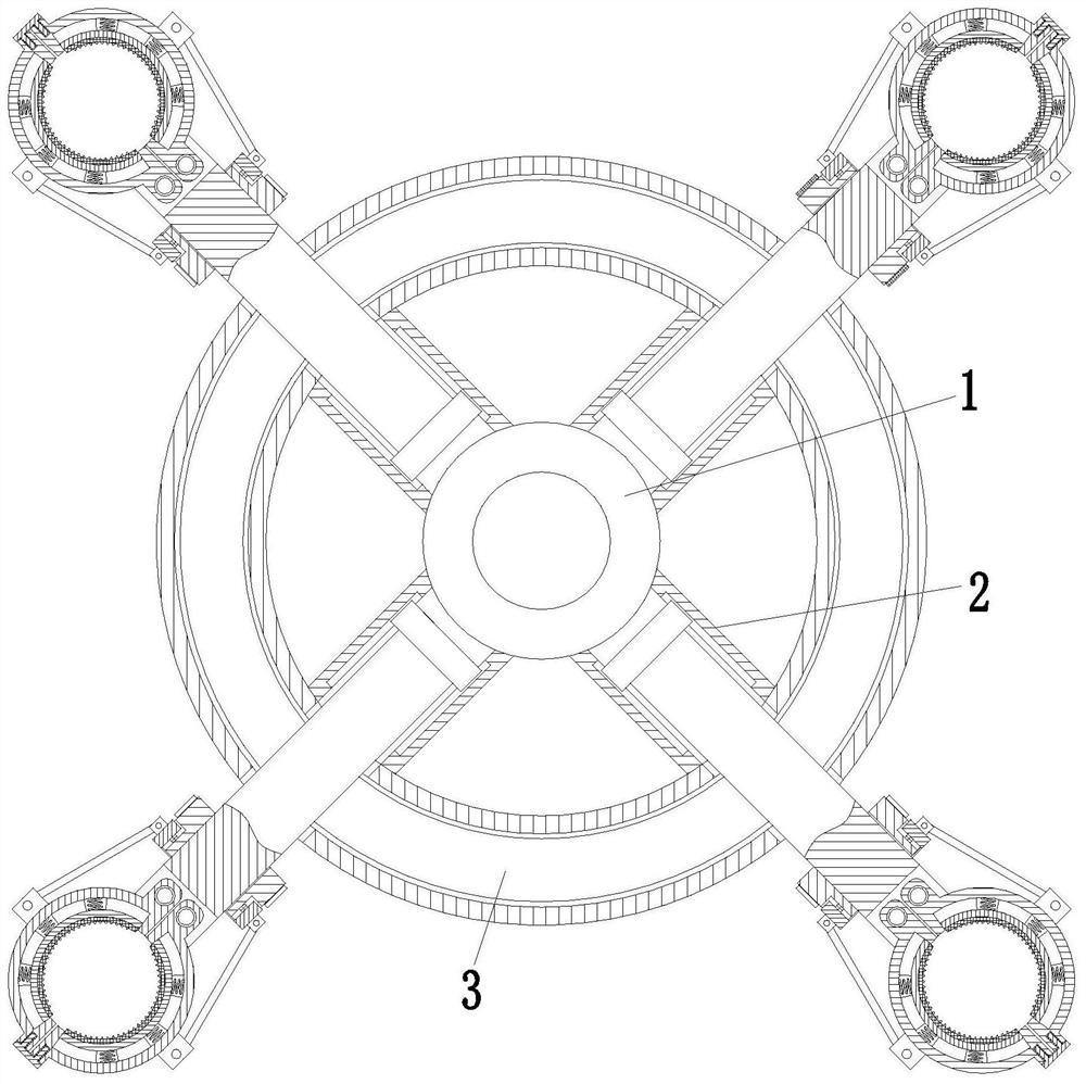 Power connection fitting for high-voltage overhead transmission line