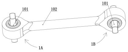 Node withdrawing device and node withdrawing method for vertical traction rod