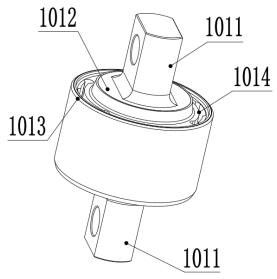 Node withdrawing device and node withdrawing method for vertical traction rod