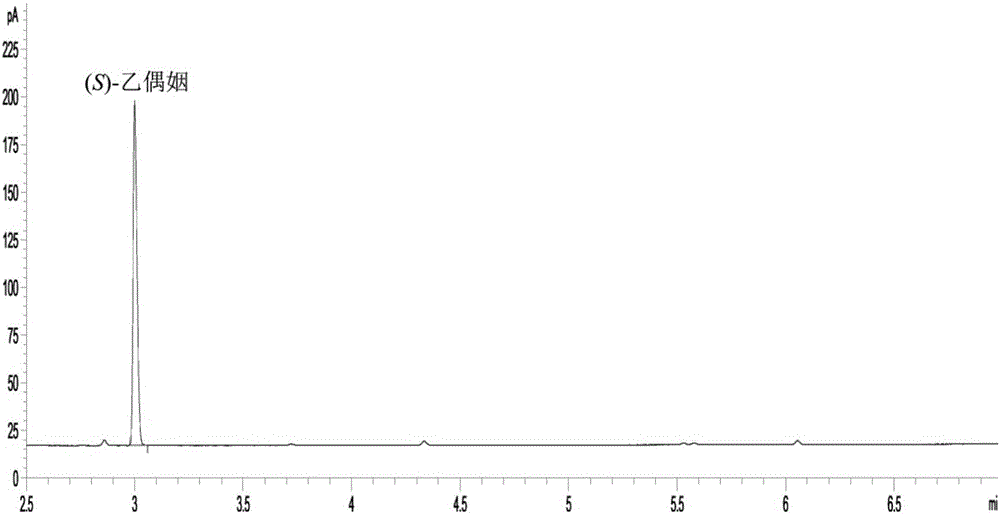 Method for preparing chiral (S)-acetoin by virtue of whole-cell biological catalysis