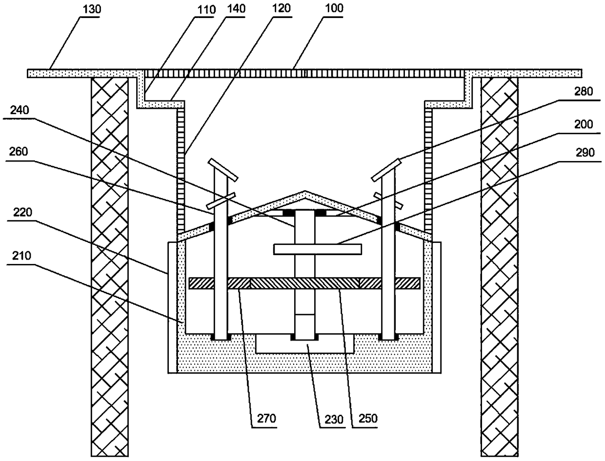 House sewer line protection device