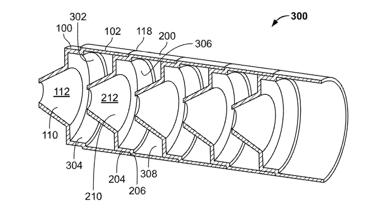 Baffles, suppressors, and powder forming methods