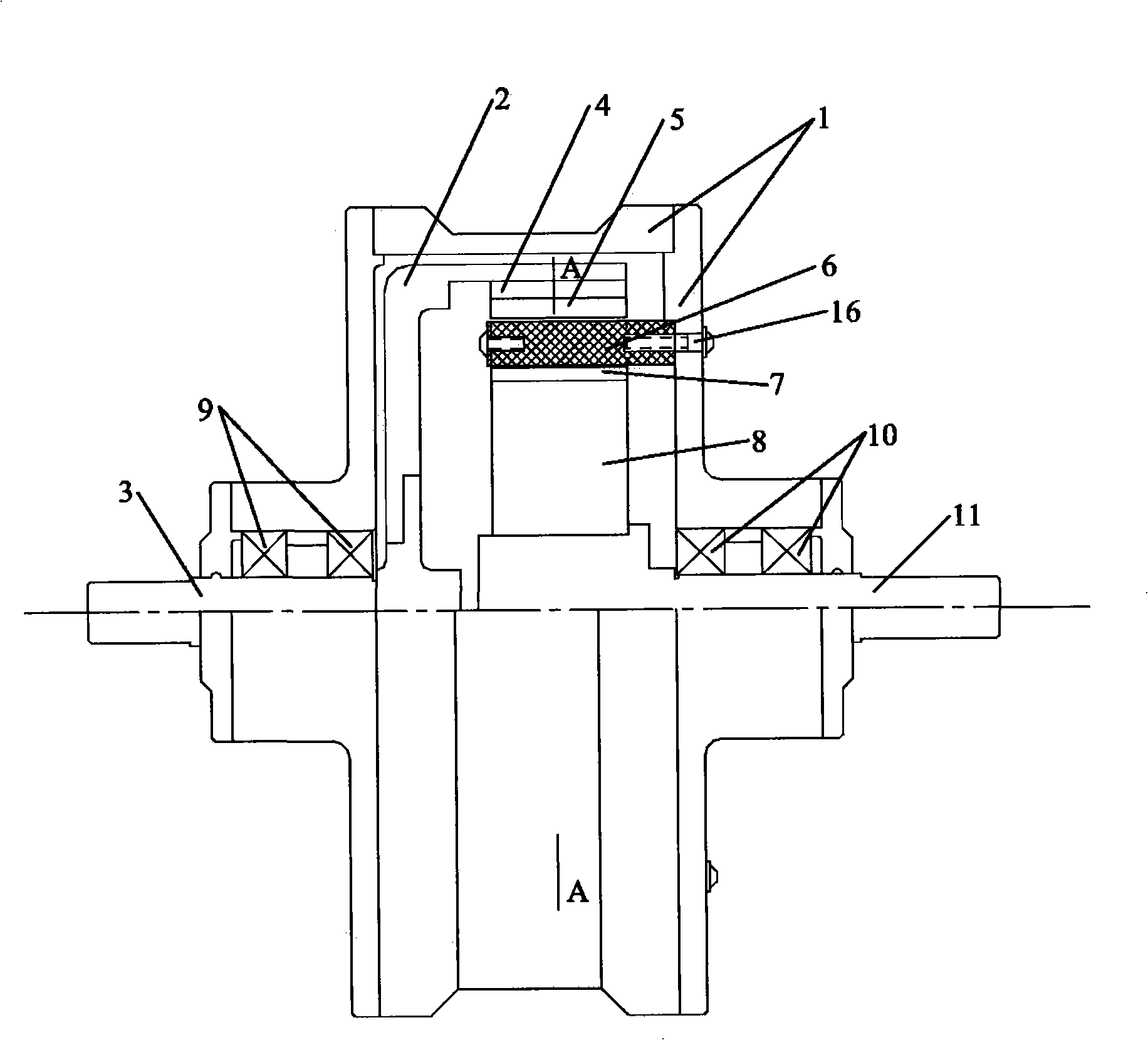 Magnetic field modulation magnetic gear